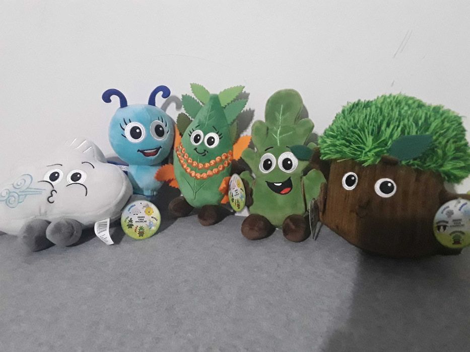 Gang pluszaków 45 sztuk, nowe z metkami