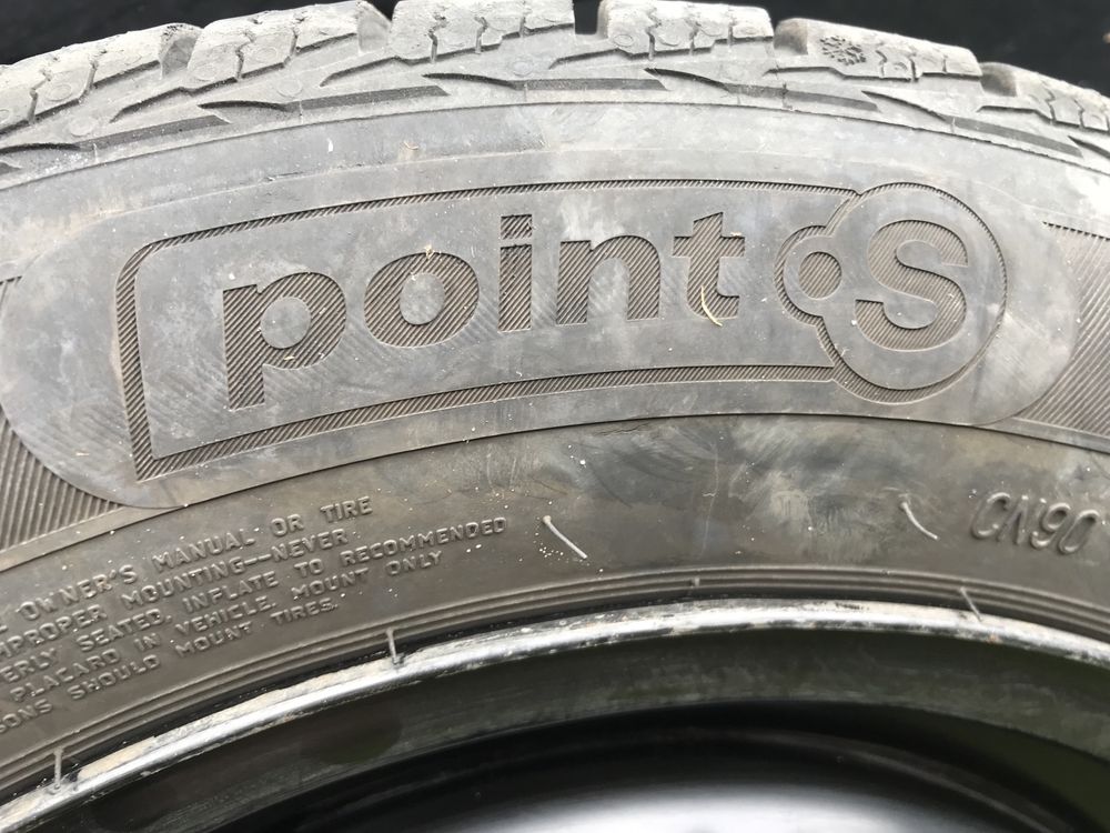 Opony zimowe  185/60 R15 opel renault fiat 6x15 4x100 bardzo ladne