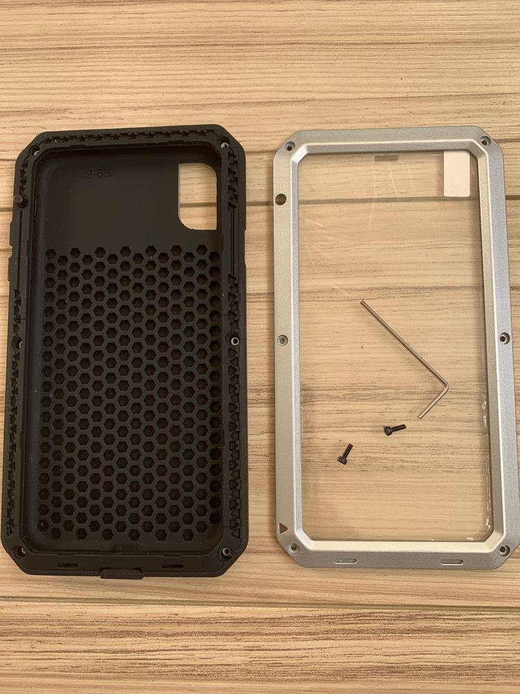 Чехол на iPhone XS Max-(silvey)