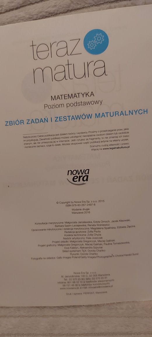 Teraz Matura Matematyka poziom podstawowy