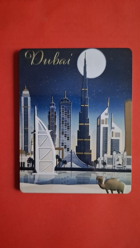 Magnes z widokiem na Dubaj