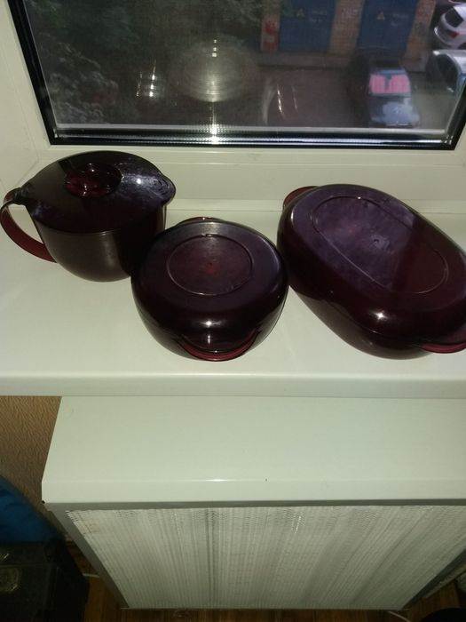 Кастрюля Tupperware "Микроплюс" овал 1,5 л