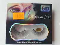 zestaw sztuczne rzęsy Dense fog 6D i nowy klej Donegal czarny 7 g