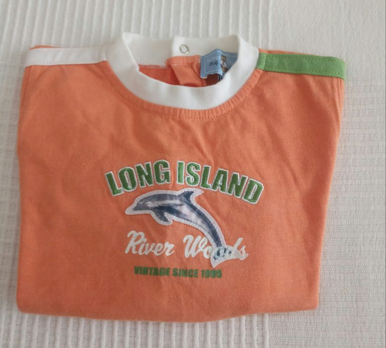 Camisola da River Woods para bebé 6 meses