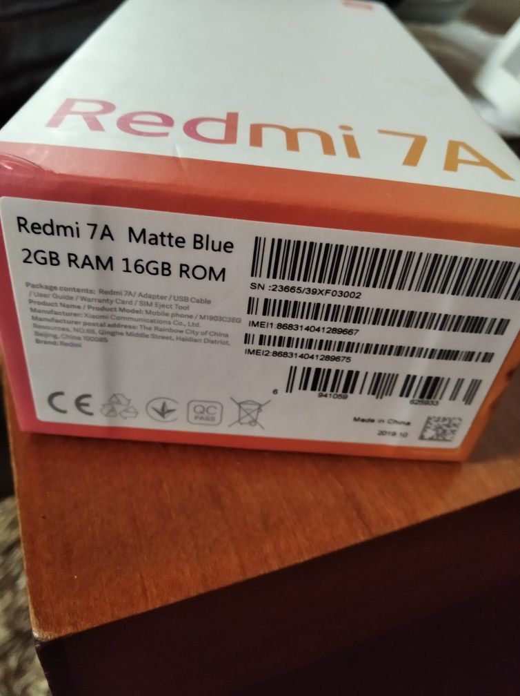 Smartphone Xiaomi Redmi 7A