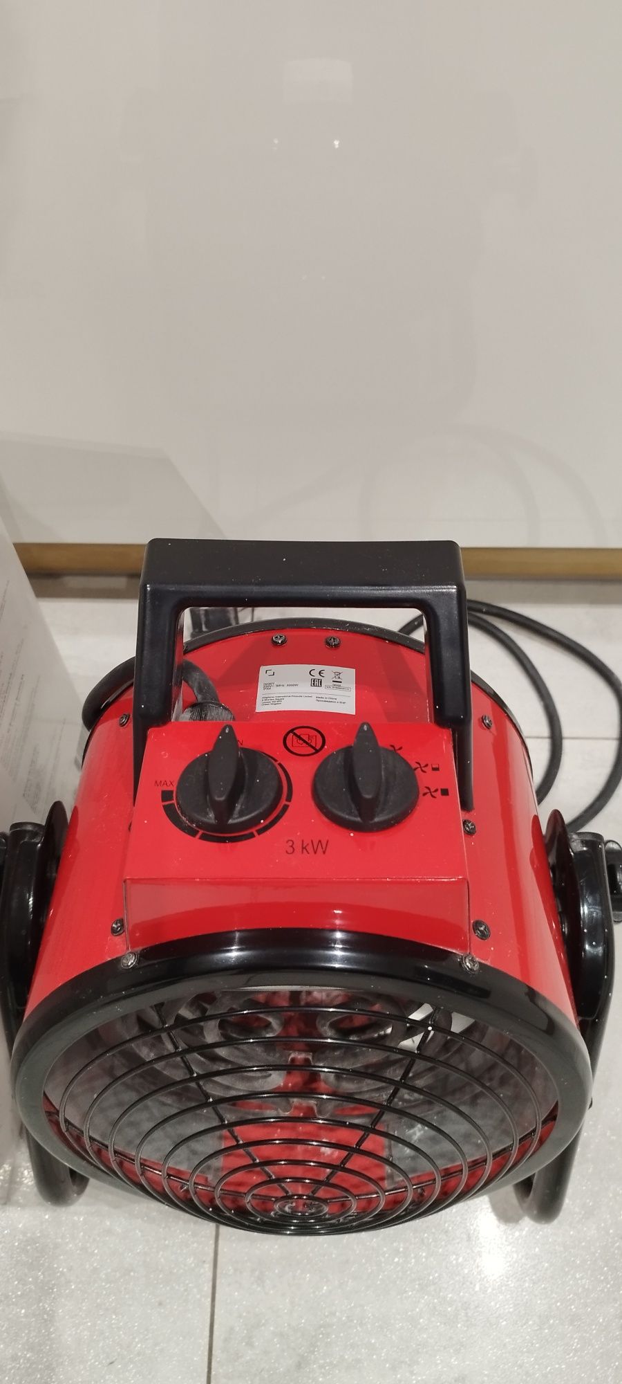 Termowentylator przemysłowy 3000 W Nagrzewnica