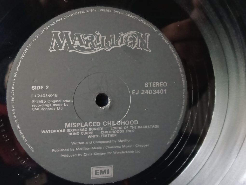 Płyta winylowa x2 Fish Vigil Wilderness Mirrors LP 1st Marillion