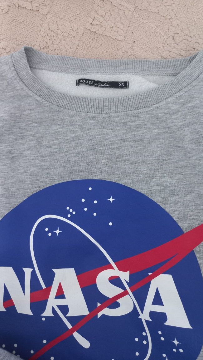Szara bluza NASA