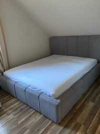 Łóżko tapicerowane szare astoria 160/200