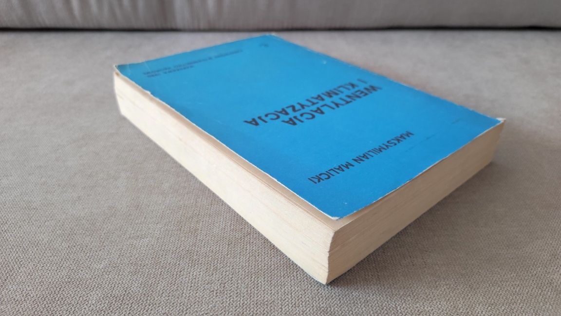 Książka Wentylacja i klimatyzacja Maksymilian Malicki PWN 1980