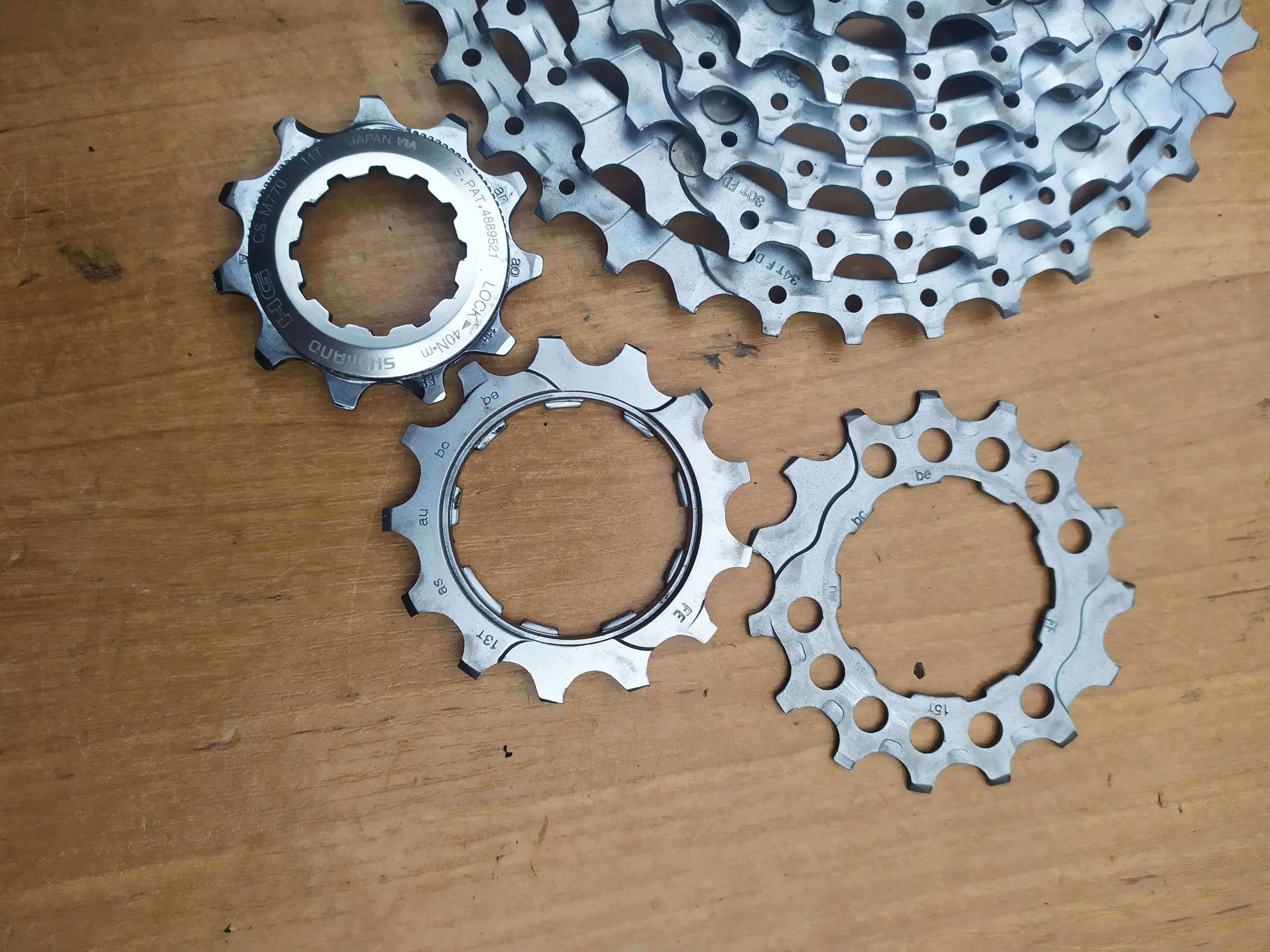 Shimano Deore XT CS-M770 kaseta 9Speed 11-34t Polecam
