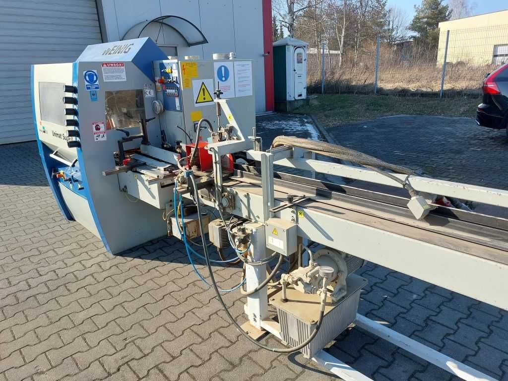 Weinig Unimat Super 4 z podajnikiem hydraulicznym EM 15 i inne maszyny