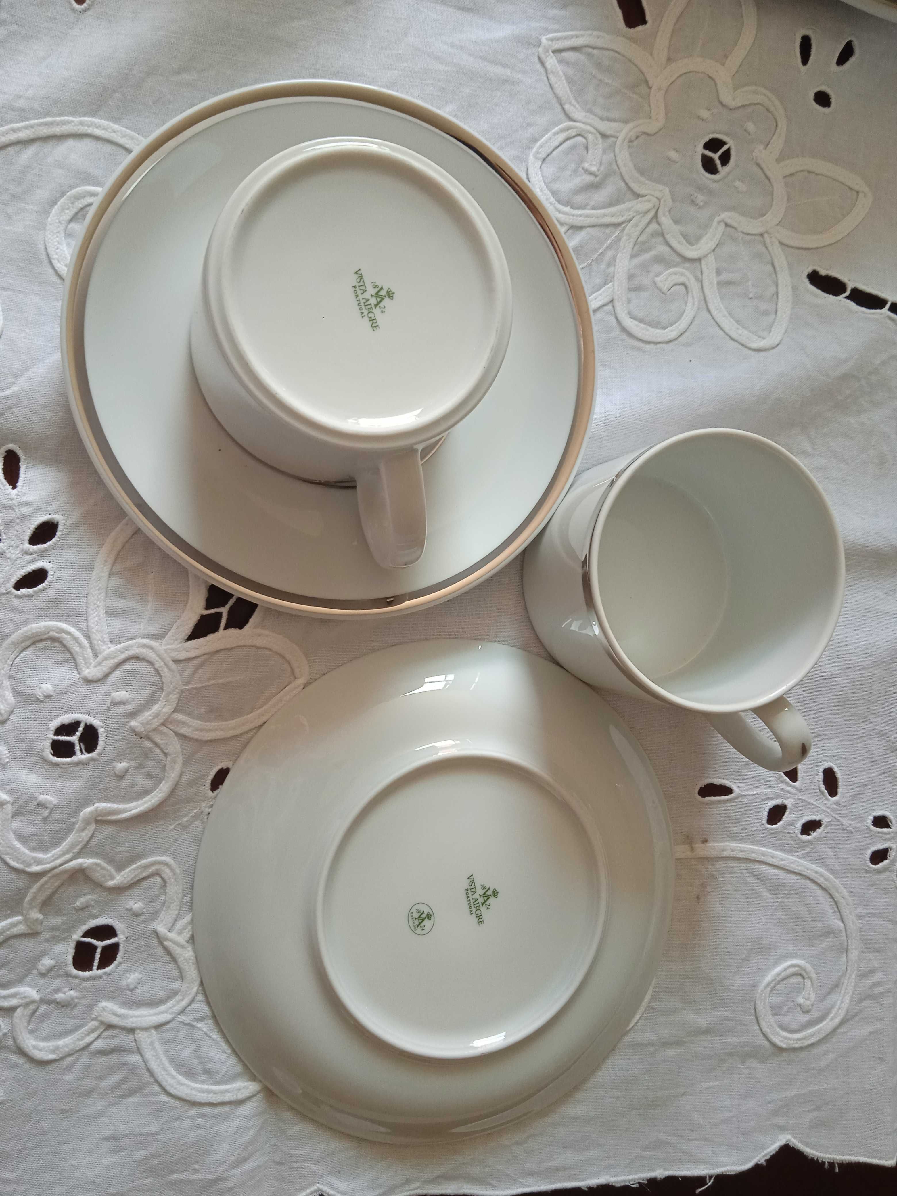Serviço de chá e café da Vista Alegre