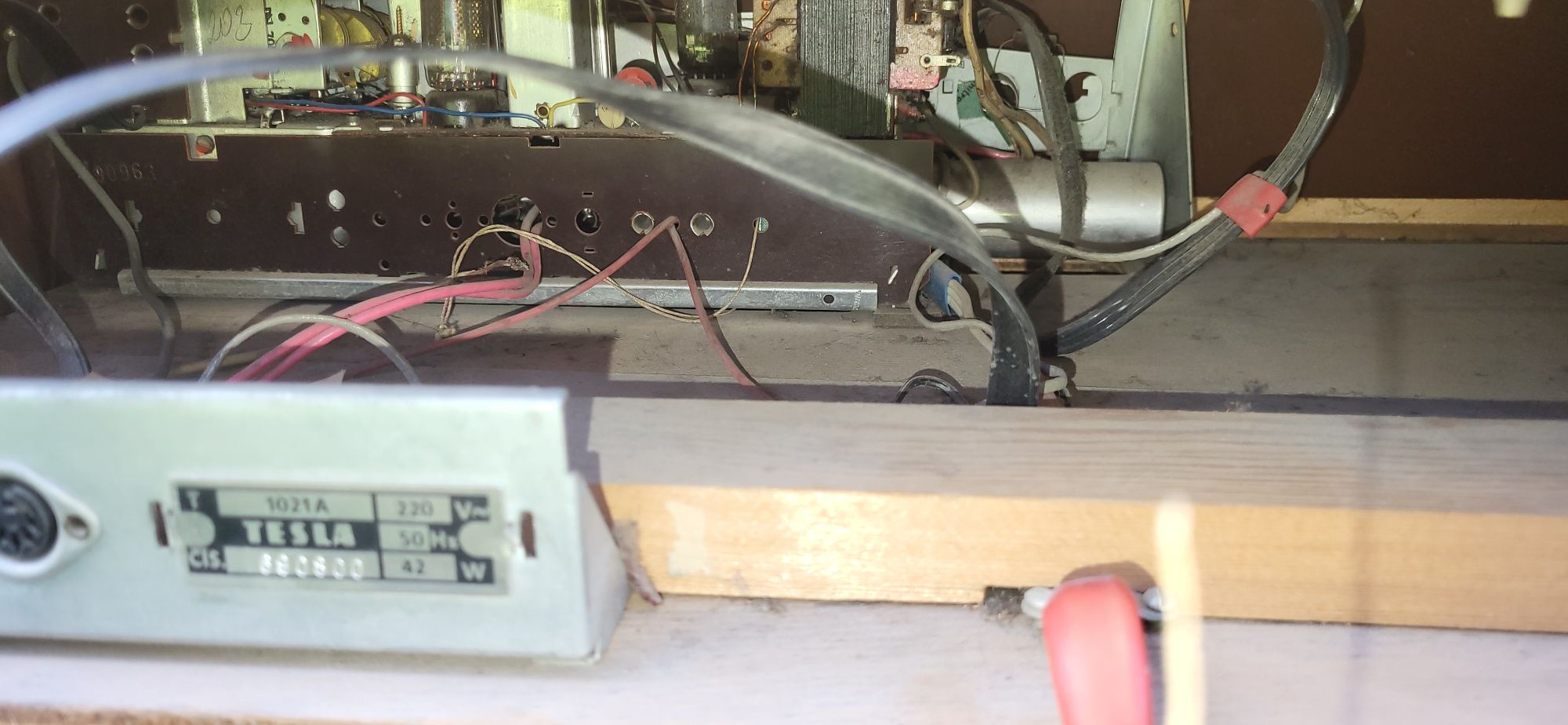 Stare radio adapter Opereta Tesla 1021A zabytek antyk