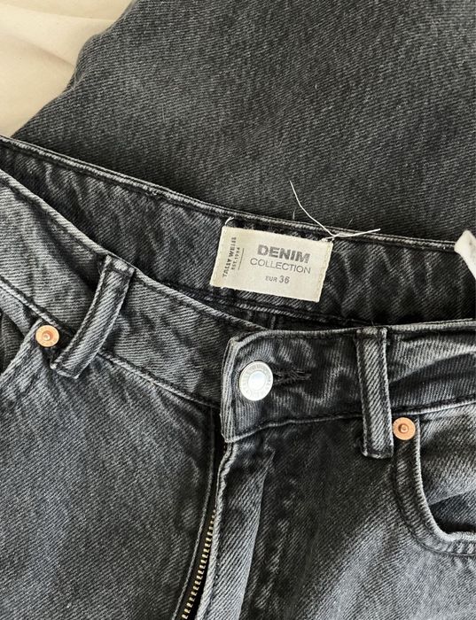 джинси широкі чорні