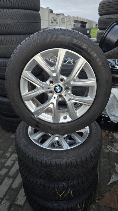 Felgi BMW 17” 5x112 ET39 + zimówki Fulda 205/60 R17