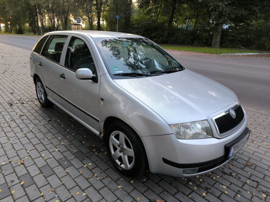 Skoda Fabia 1,4 kombi zadbana /mały przebieg/ przegląd na rok