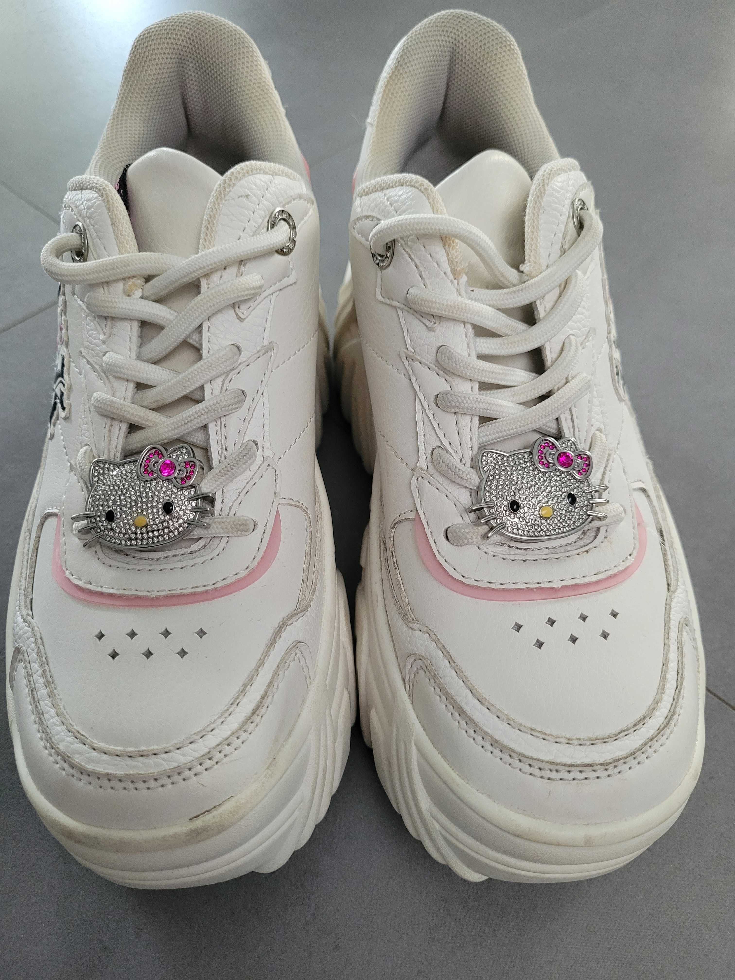 Buty HELLO KITTY Bershka Sneakersy wysokie rozmiar 37