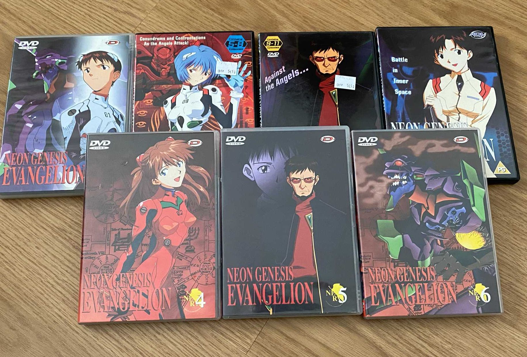 Neon Genesis Evangelion ANIME COMPLETO DVD