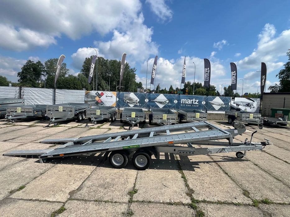Martz GT Kippbar 450 S / 3000KG  OKAZJA, powystawowa laweta rocznik 2023 nieużywana 4,5x2,0m DMC 3000kg