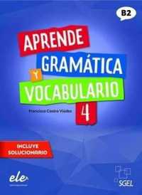 Aprende Gramatica Vocabulario 4 - praca zbiorowa