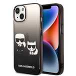 Etui Karl Lagerfeld Gradient Ikonik Karl&Choupette na iPhone 14 - czar