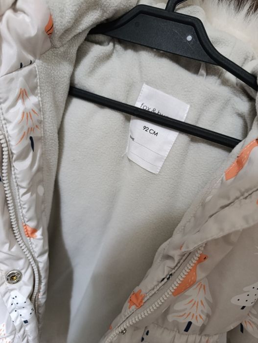 Kurtka zimowa dziewczęca