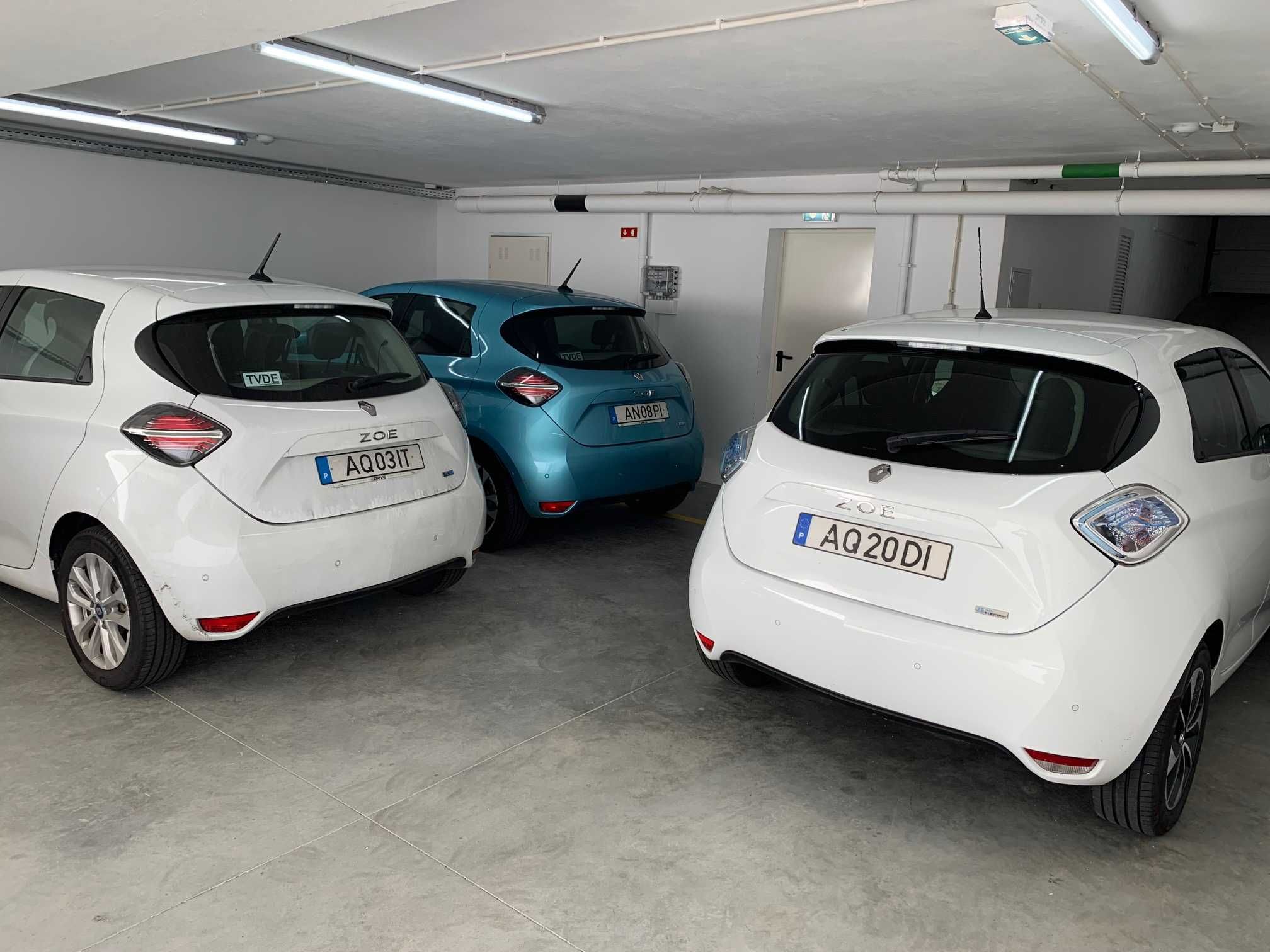 TVDE aluguel 24hs renault ZOE elétrico