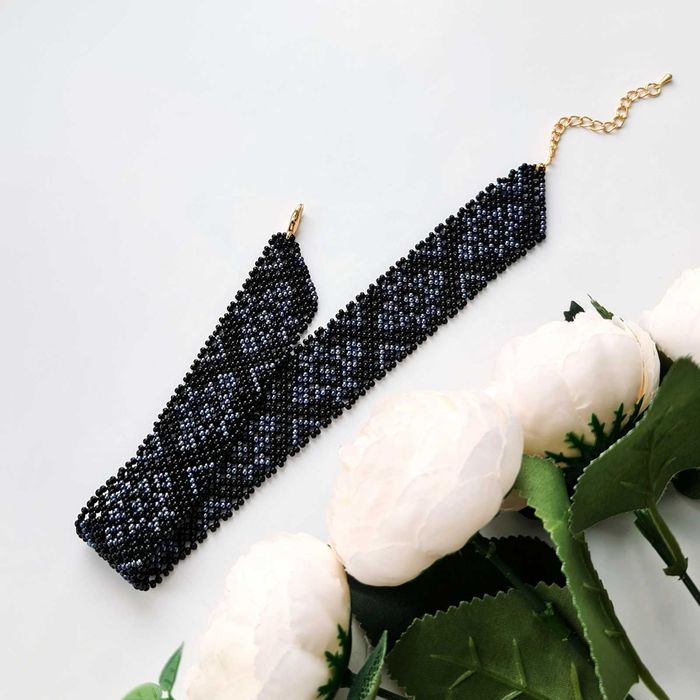 1+1=3 Чокер чорний різні кольори подарунок жінці великий вибір прикрас