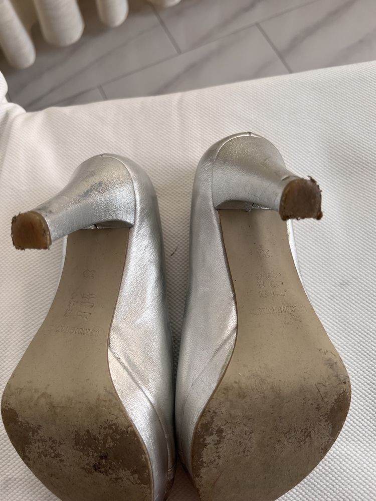 Sapatos Casamento Cinza