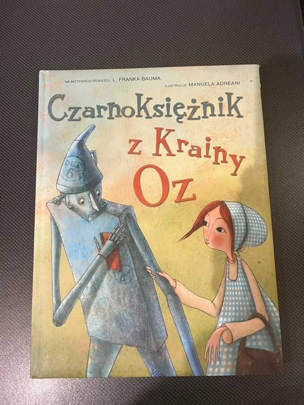 Czarnoksiężnik z krainy Oz F. Baum.
Piękne artystyczne ilustracje.
