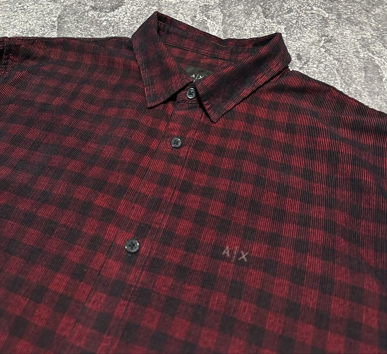 Вельветова сорочка Armani Exchange оригінал, розмір XL