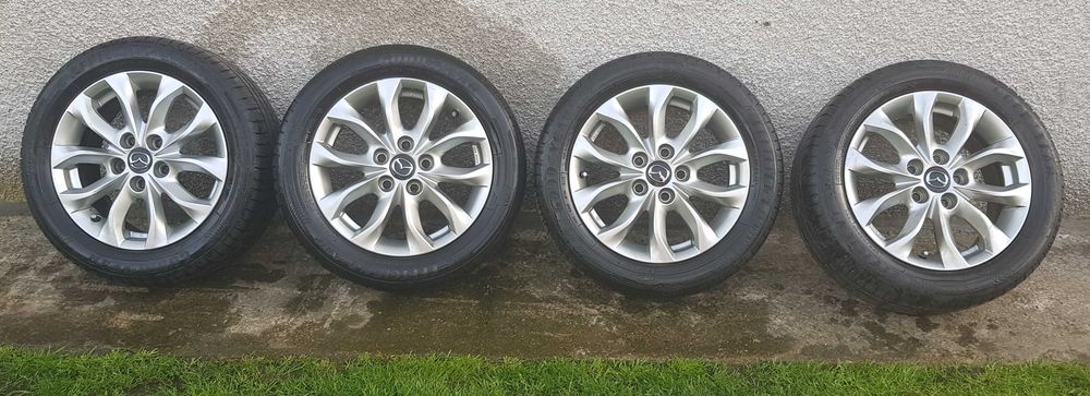 MAZDA 3 BL - koła 16" (Alufelgi+Goodyear)- 4szt.