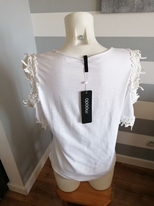 Bluzka bawełniana MOODO rozmiar M/L nowa!