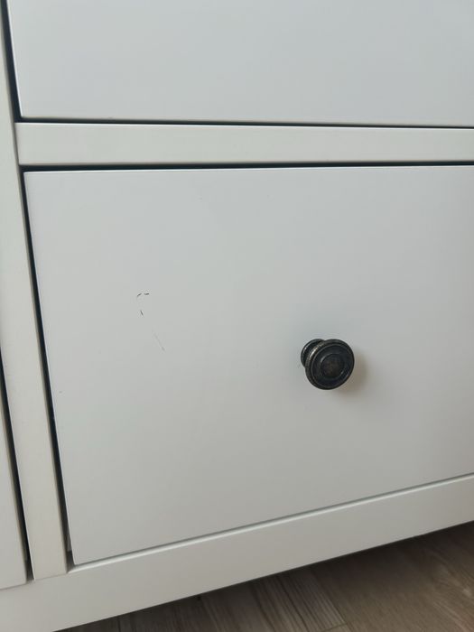 Комод Jysk NORDBY 3*3 шухляди білий