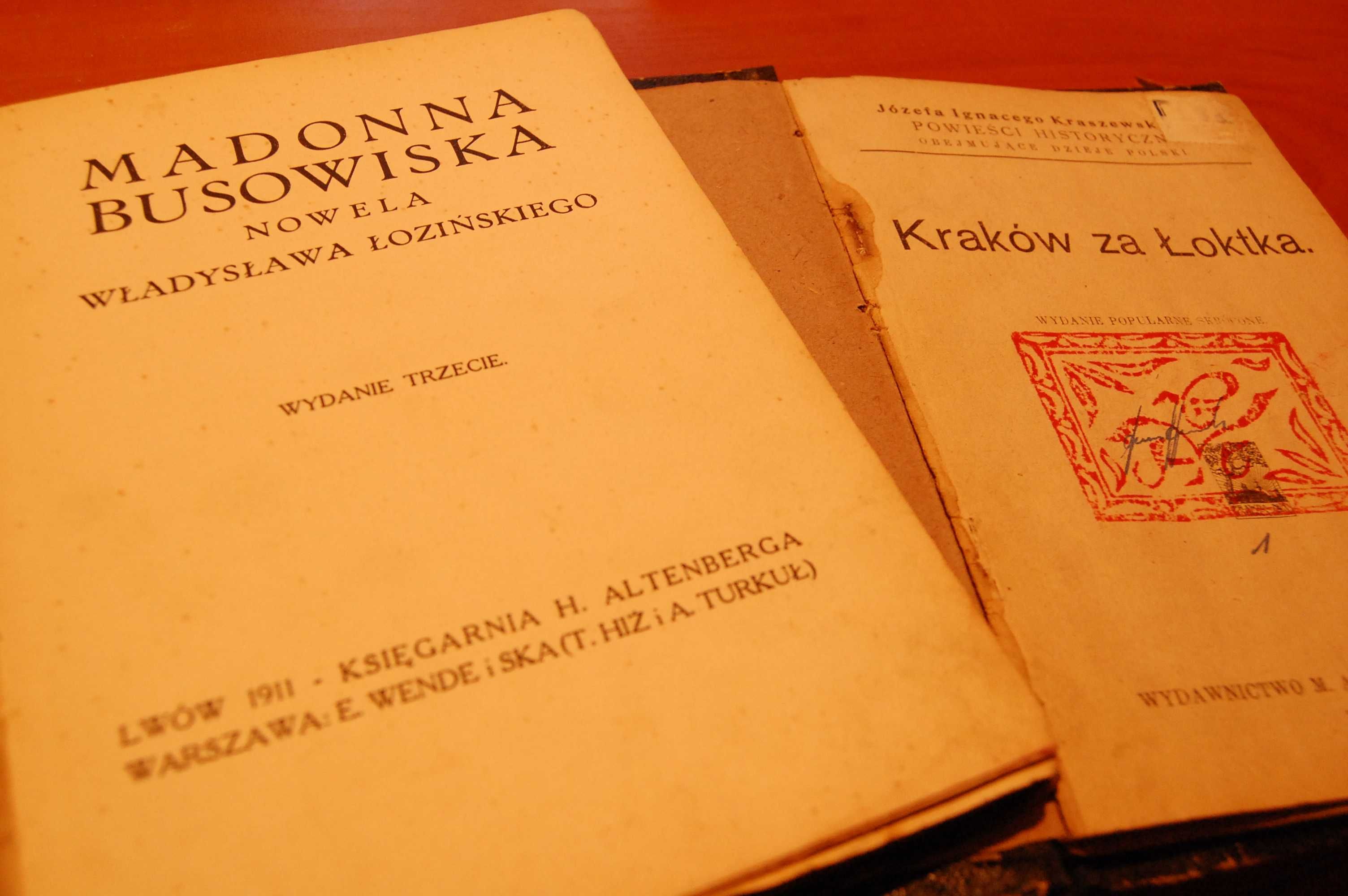 "Madonna Busowiska"-Władysław Łoziński.Lwów 1911! Stara książka