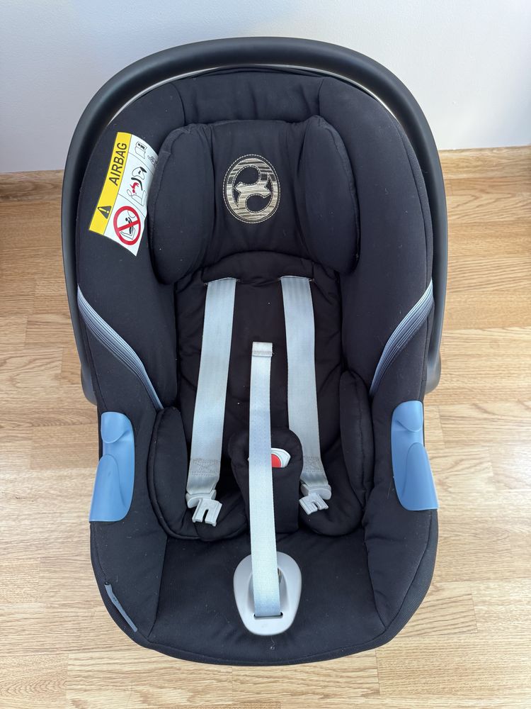 Автокрісло Cybex Aton B2 i-Size, група 0+ з базою