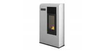 Piec piecyk kominek na pellet typu SLIM Eva Calor Zita 7,5 kW