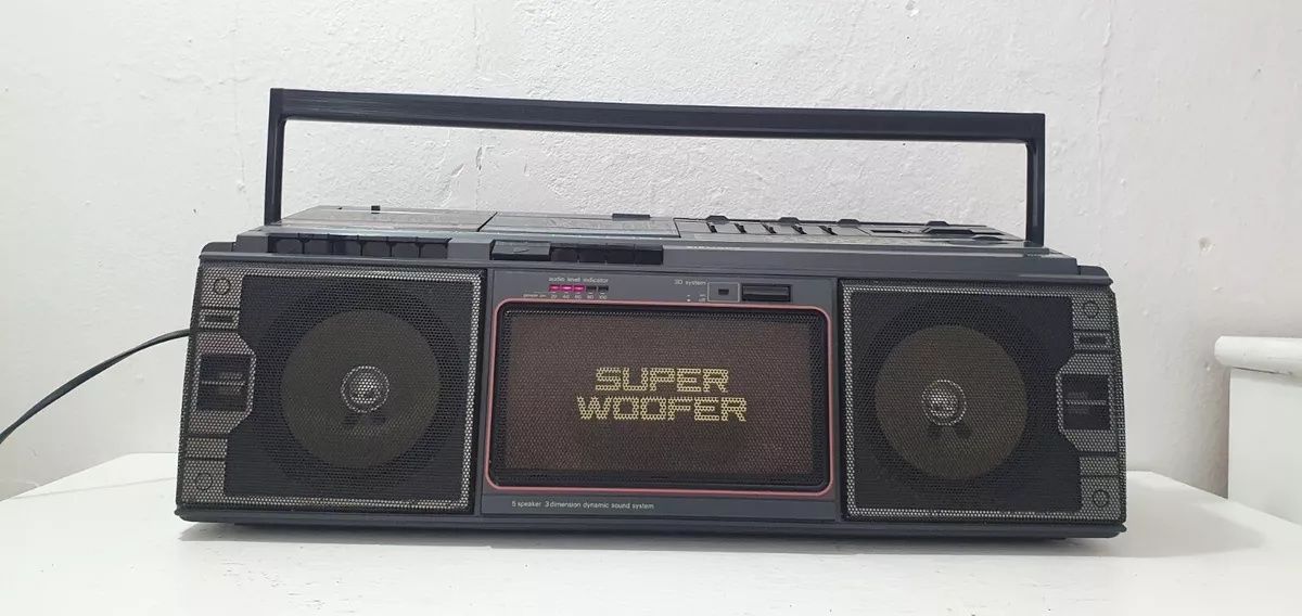 Magnetofon boombox lata 80te  Siemens RM 840