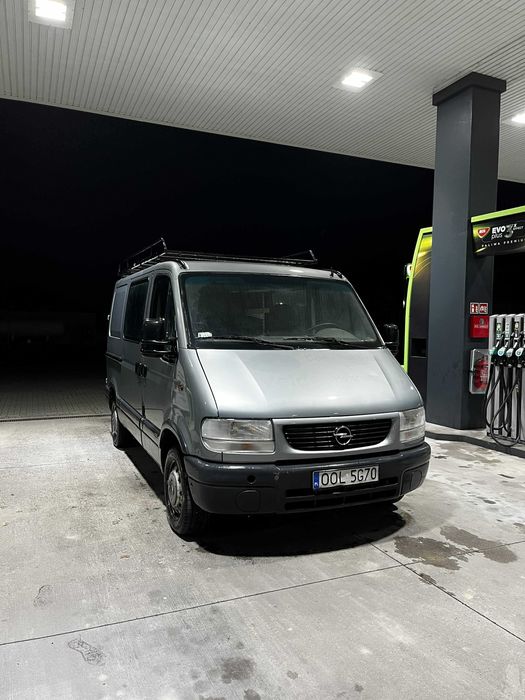 Opel Movano A 1.9 DTI 6 osobowy brygadówka L1H1 hak ciężarowy