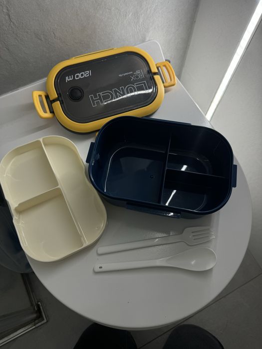 sniadaniowka lunch box 1200ml do szkoly pracy na studia pojemna