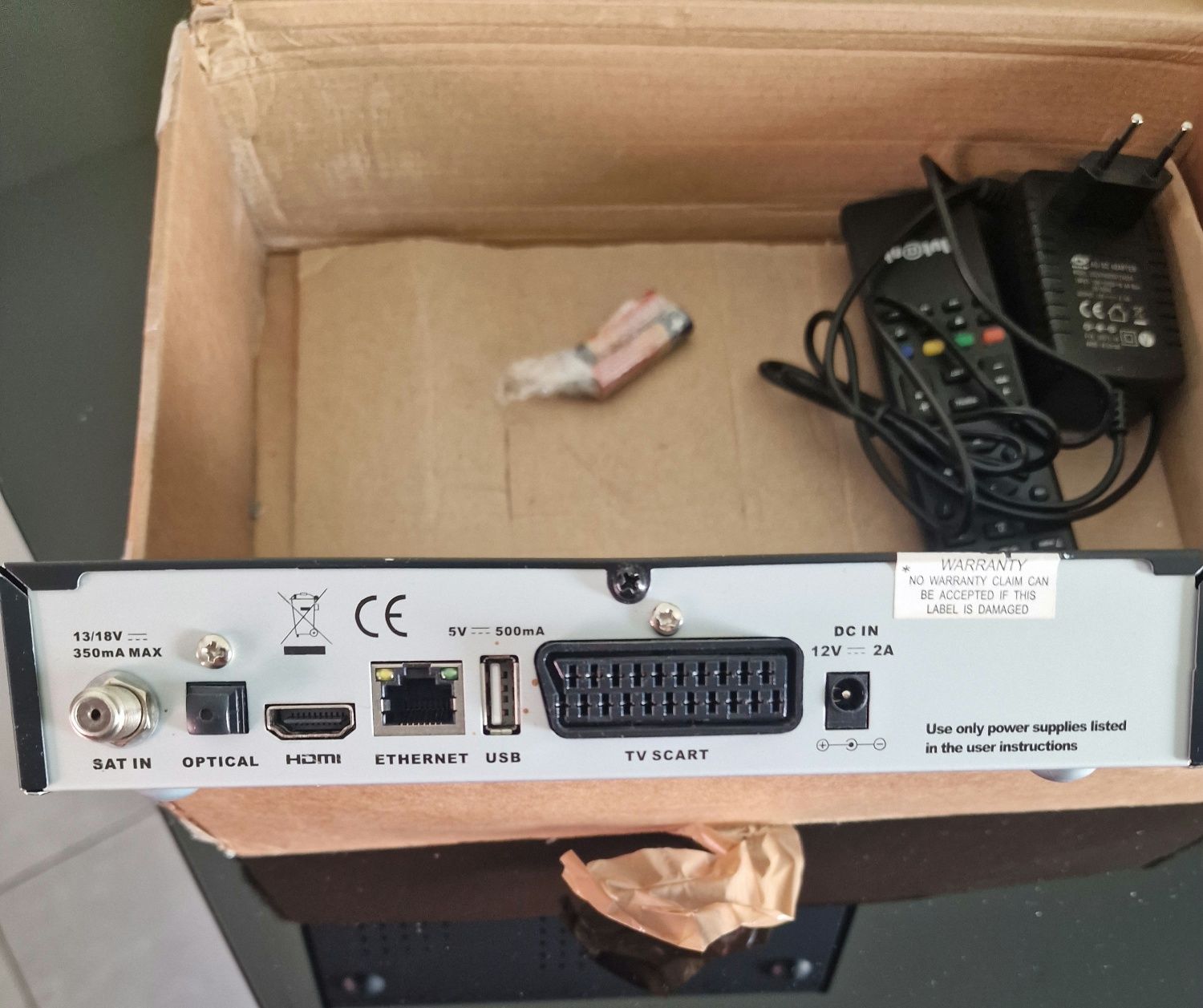 Mutant HD1200 Receptor Satélite parabólica E2
