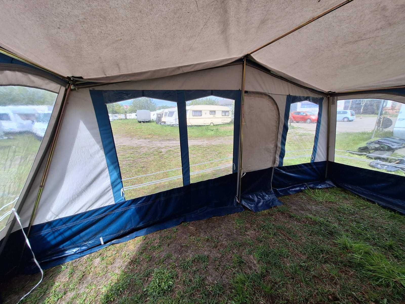 Przedsionek używany Gerjak Areo 875 x 250 do przyczepy kemping