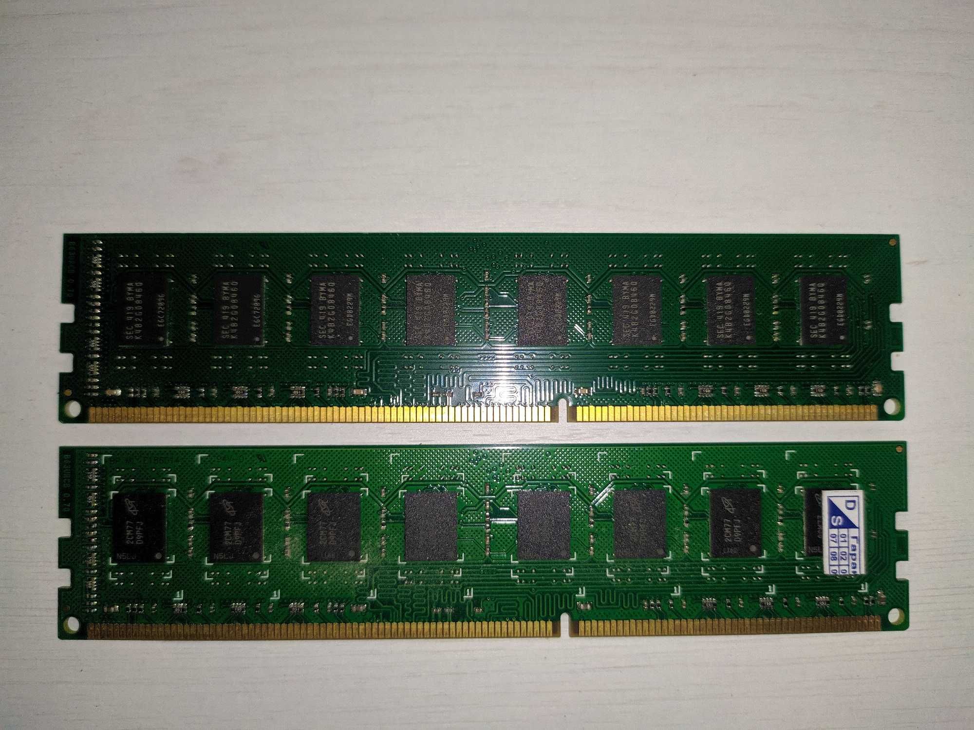 Оригинал Transcend JM1600KLN-4G DDR3-1600 U для ПК две планки по 4Гб