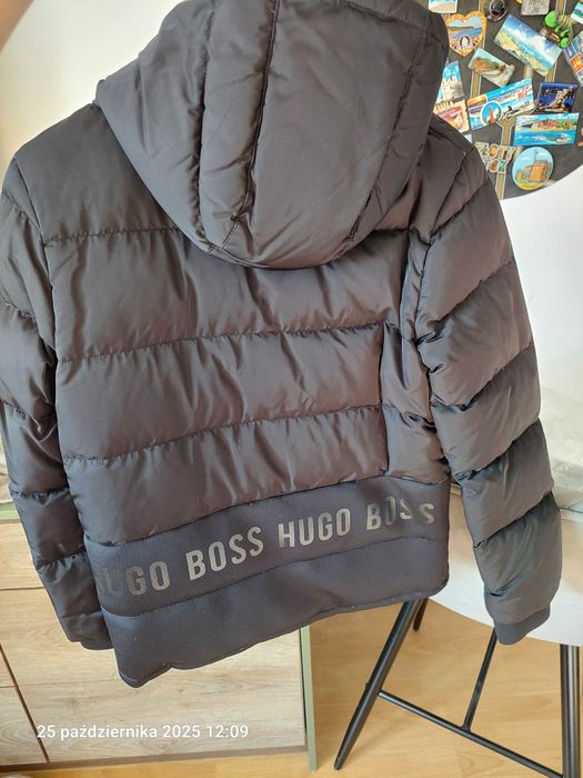 Kurtka puchowa Hugo Boss chłopięca 12 lat – stan bardzo dobry/idealny