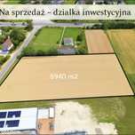 Działka 8940 m² komercja+bud.jednorodzinne, 900 m od A1, MPZP