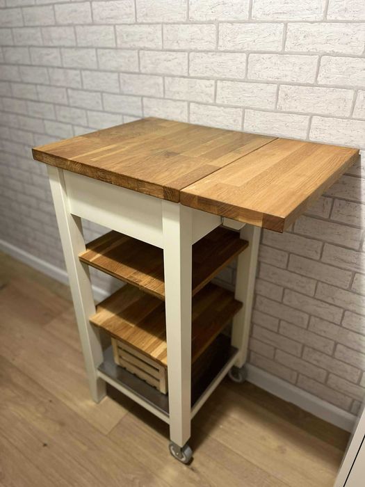 Ikea STENSTORP biała wyspa kuchenna blat 45x43x90 cm wózek kuchenny