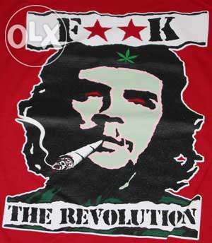 TS Che Guevara Maria XL Erva Humoristica Bob Marley Reggae