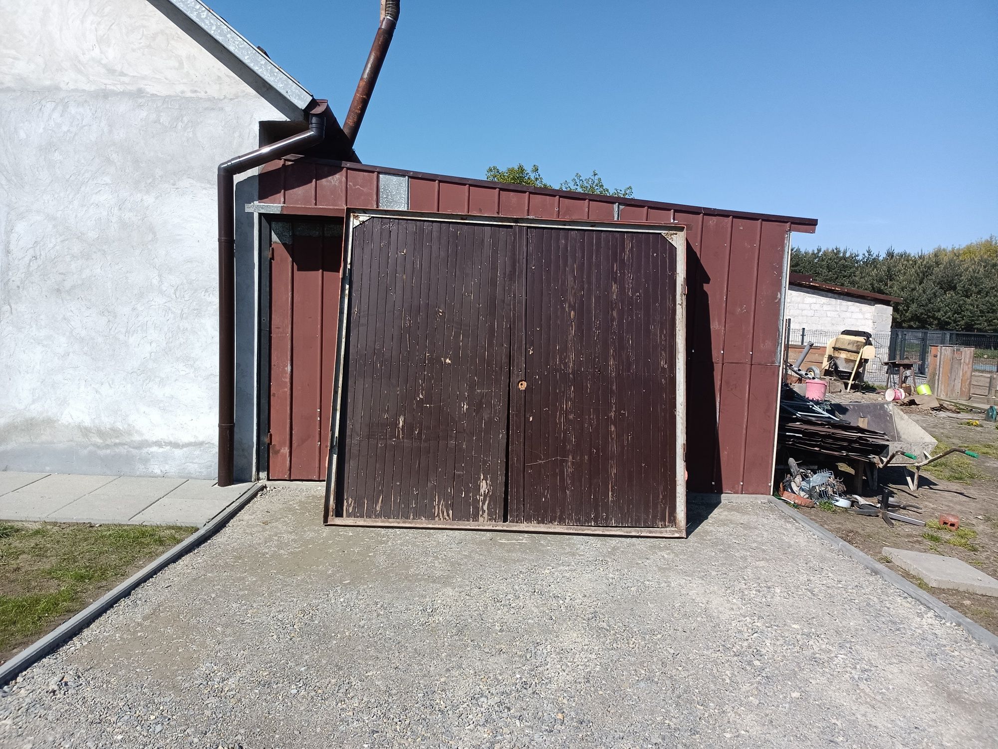 Drzwi garażowe brama garażowa 240x216 cm