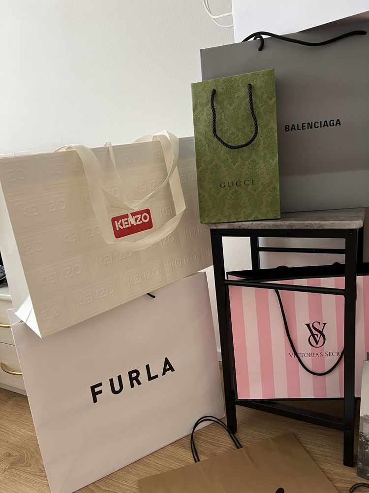 Брендовые пакеты Calvin, Kenzo, Furla, Off Wight, Victoria’s Secret